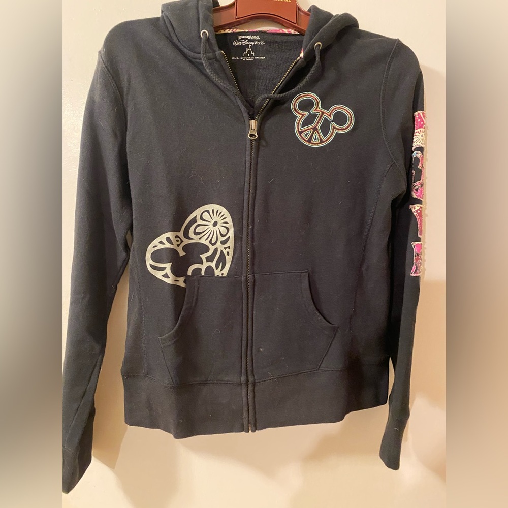Disney hoodie. Bought in Disney women’s size small